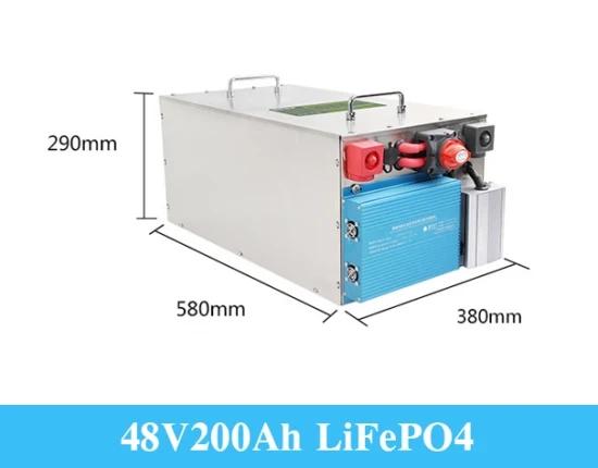 厂家直销酸铁锂电池组48v 200ah光伏储能电池组可定制