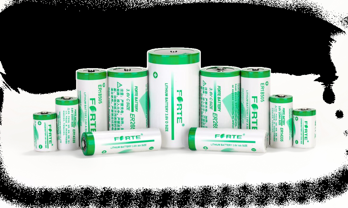 3.6V 锂亚硫酰氯锂亚电池ER series